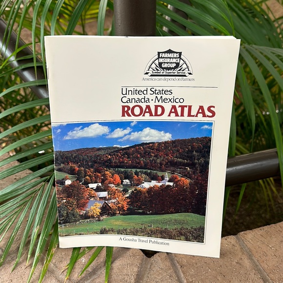 1990 United States, Canada Mexico road atlas a Goisha travel publication - Picture 1 of 3